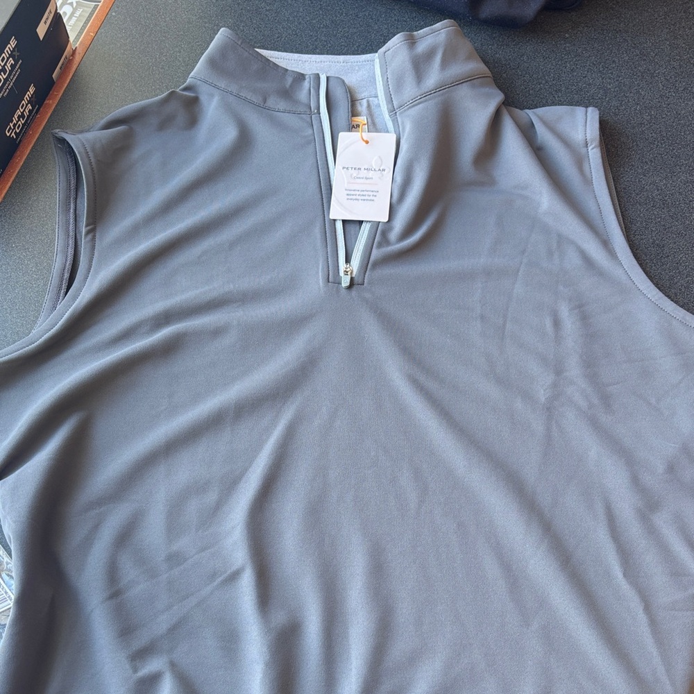 Peter Millar Gray Men's Vest